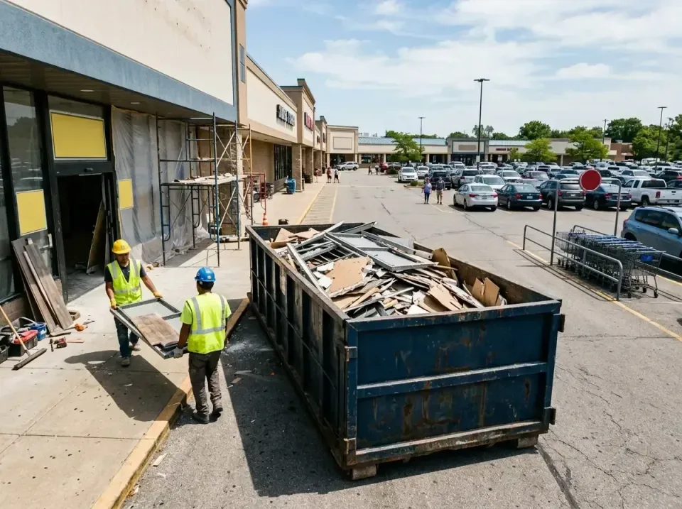 retail-store-renovation-debris-003 — frequently asked questions, Roll-off Dumpster Rentals in Sanger, CA